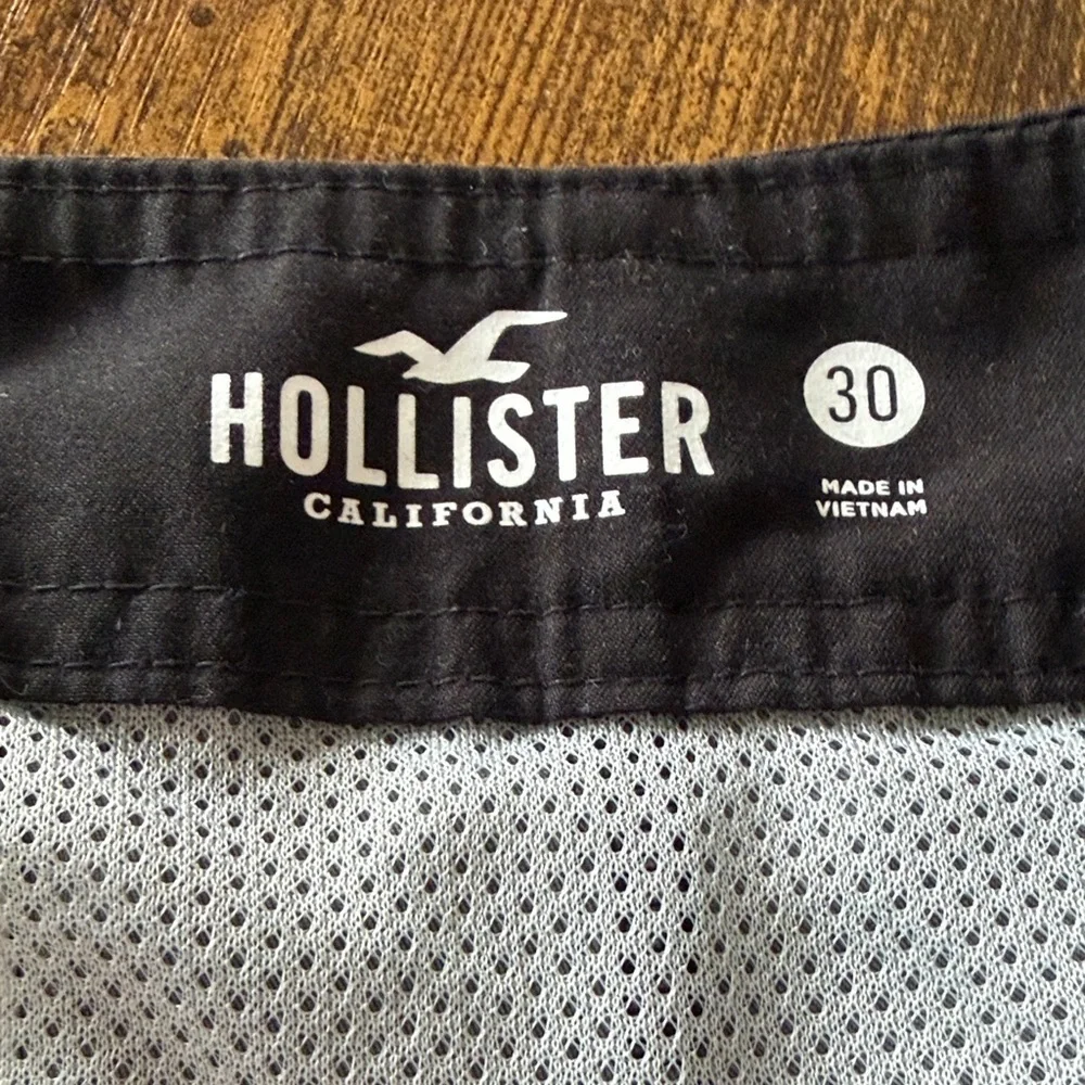 Hollister Men's Navy and Black Swim Shorts-2 pair
